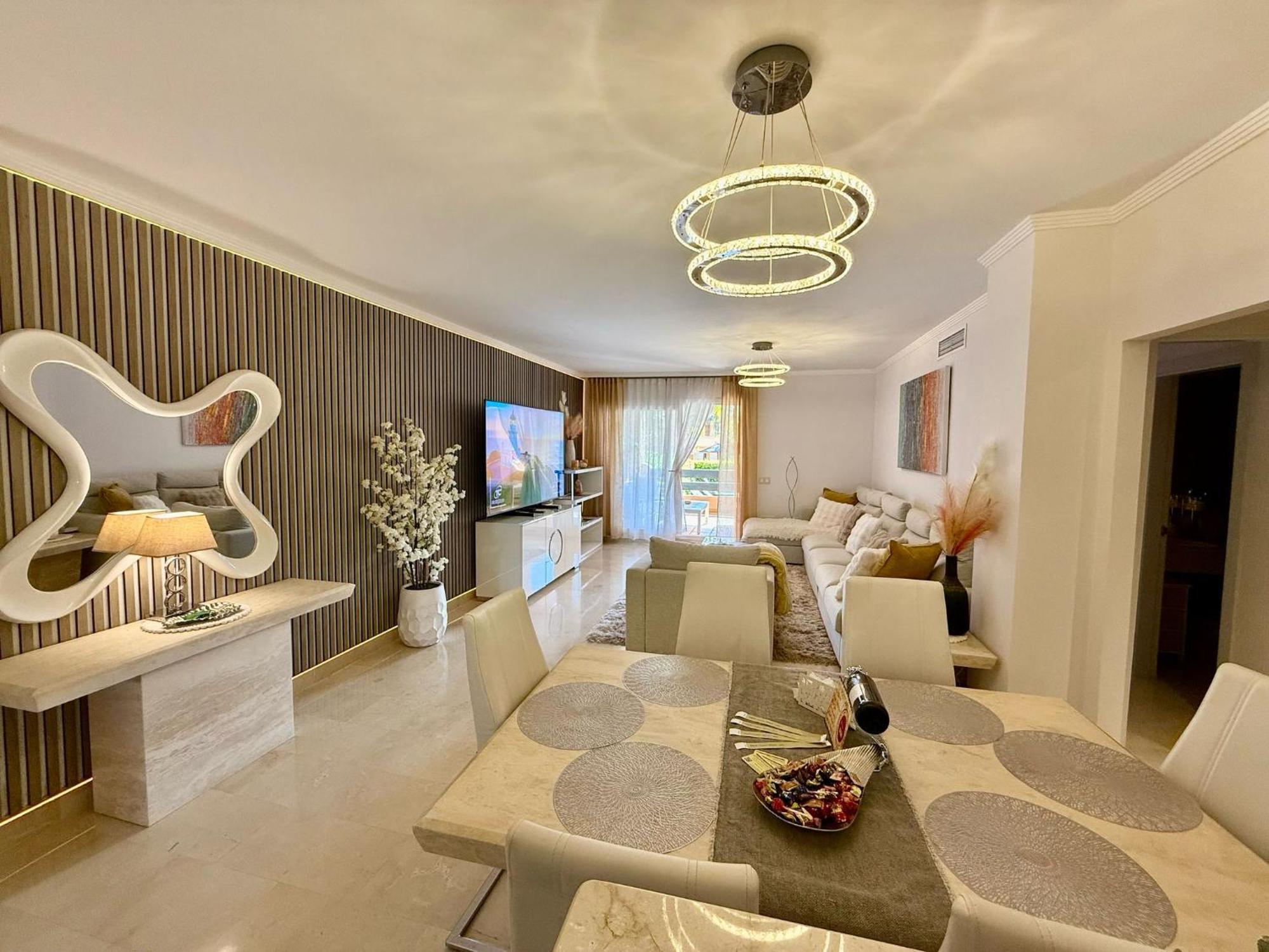 Casares Beach Golf Apartment With Private Garden Direct Pool Access Екстериор снимка